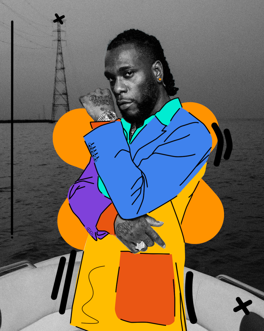 Burna Boy Portrait